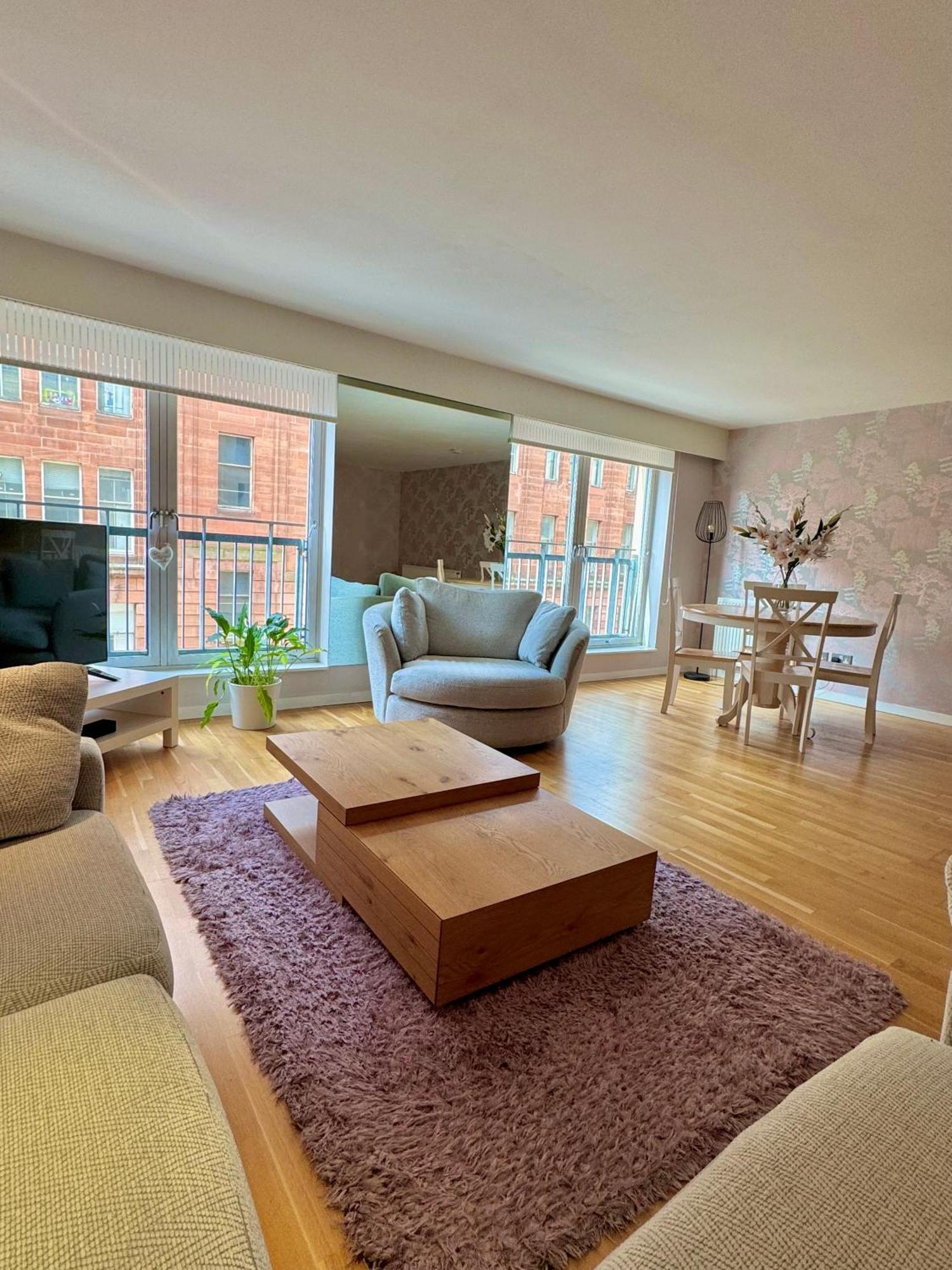 Merchant City Luxury 2 Bedroom Apartment With Secure Parking Available On Request Glasgow Ngoại thất bức ảnh